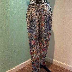 Johnny Was silk pants